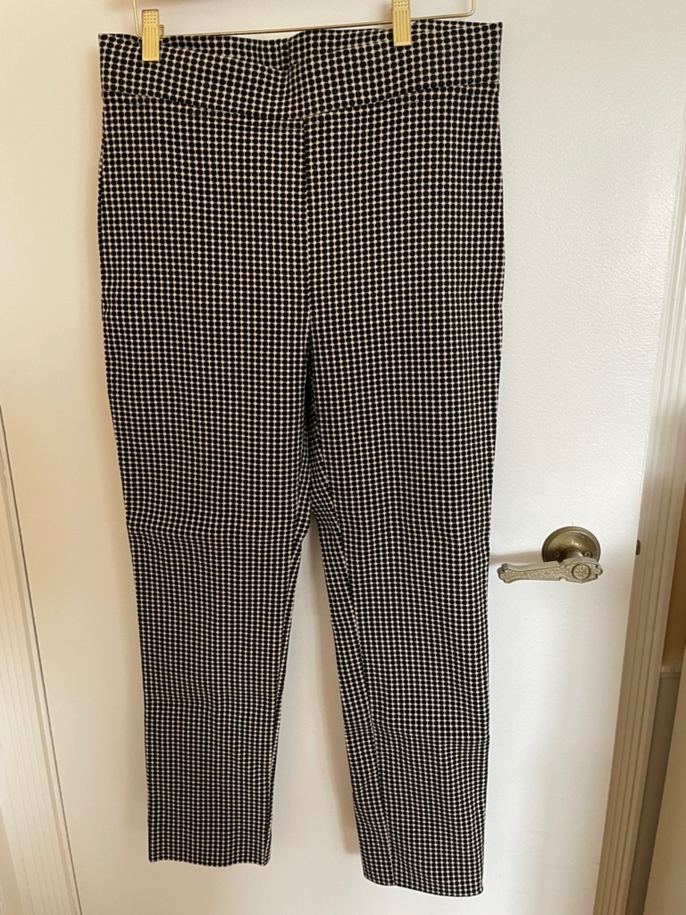 Joseph Ribkoff Black and White Pull On Pants